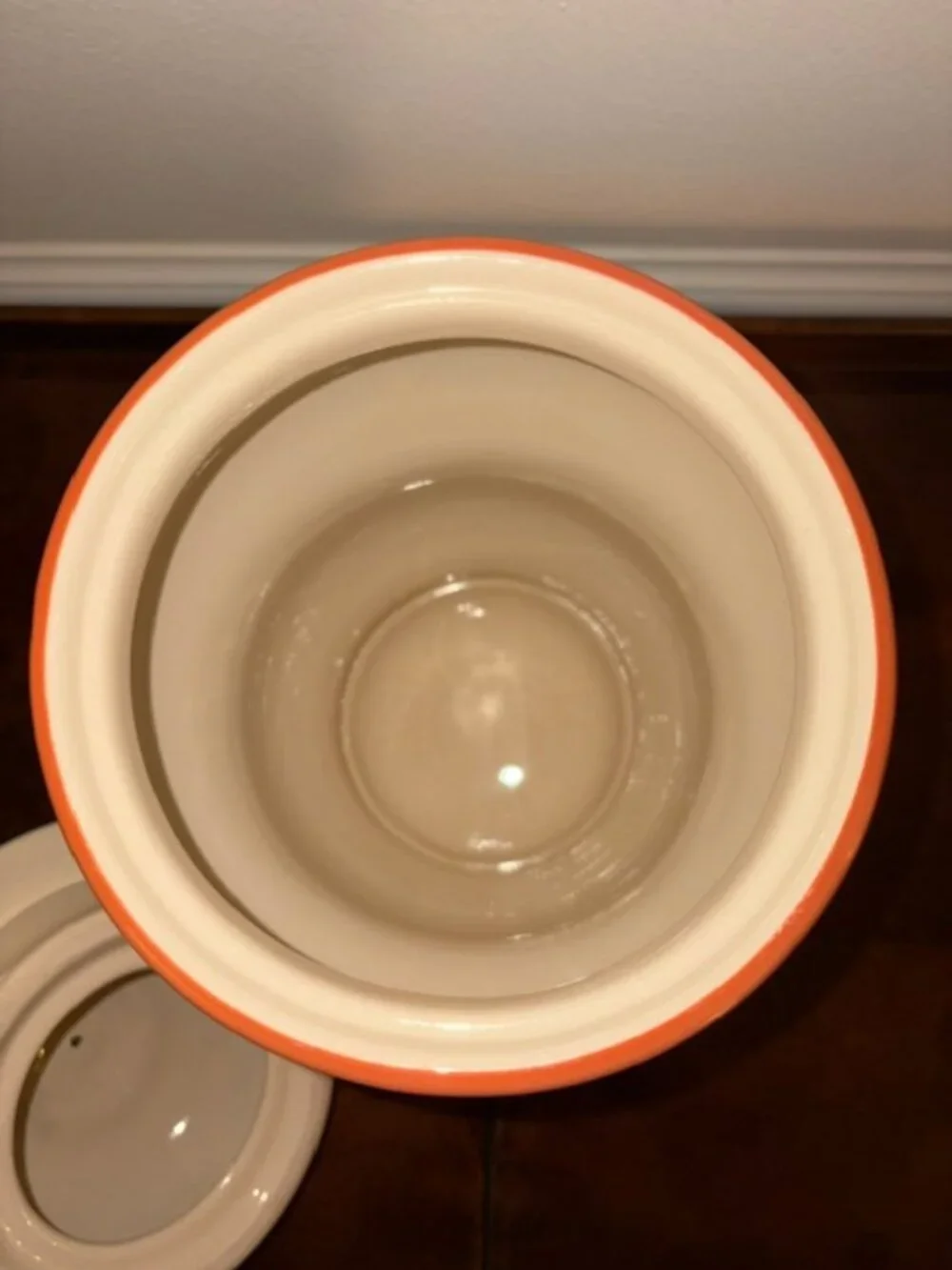 Pfaltzgraff Villa Della Luna Hand-Painted Italian Inspired Canister Jar 10.5